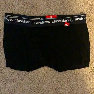 Black ANDREW Christian boxer brief